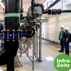 Infra-Zeitz - in der Anlage